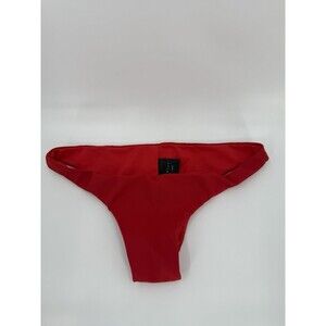 FELLA. Women's Size LARGE Red Aubergine Jasper Cheeky Bikini Bottom